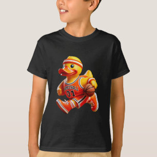 Camiseta Jugador de Sketll de Pato de Goma Ducky Duckie Hom