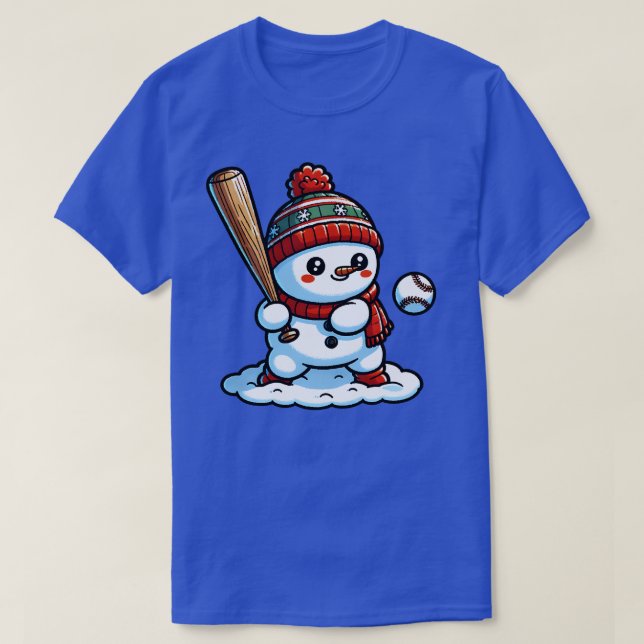 Camiseta Jugador de snowman (Diseño del anverso)