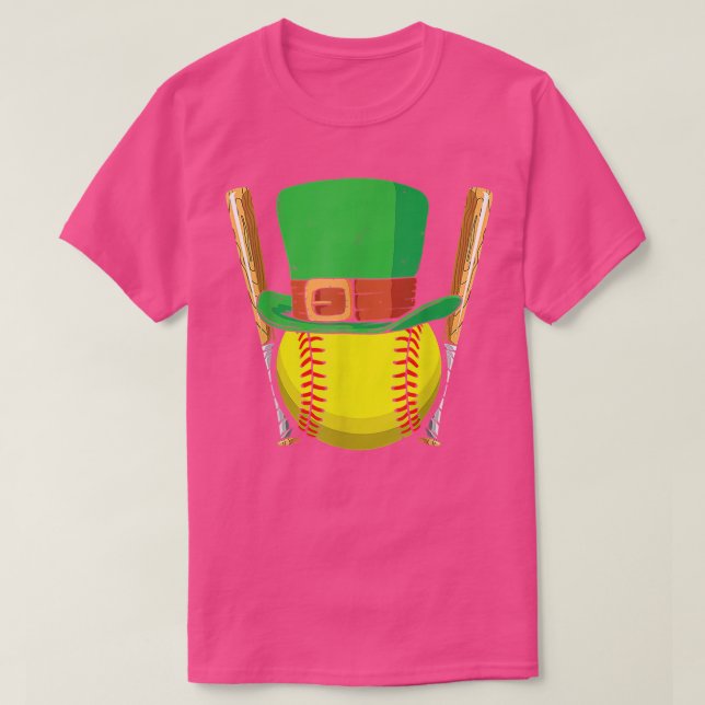 Camiseta Jugador de Softball Sport St Patrick's Saint Patty (Diseño del anverso)