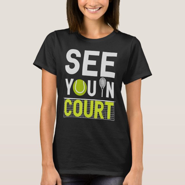 Camiseta Jugador de tenis (Anverso)