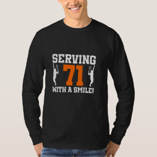 Camiseta Jugador de tenis de 71 años de edad Bi