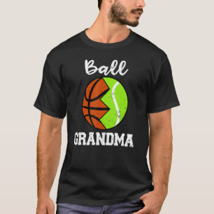 Camiseta Jugador de tenis de baloncesto de la Abuela del Ba