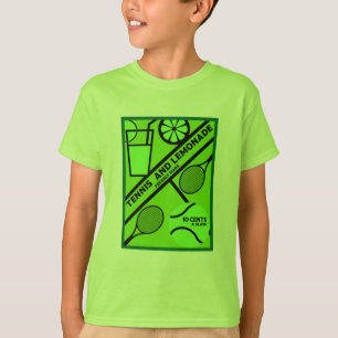 Camiseta Jugador de tenis de césped arte gráfico