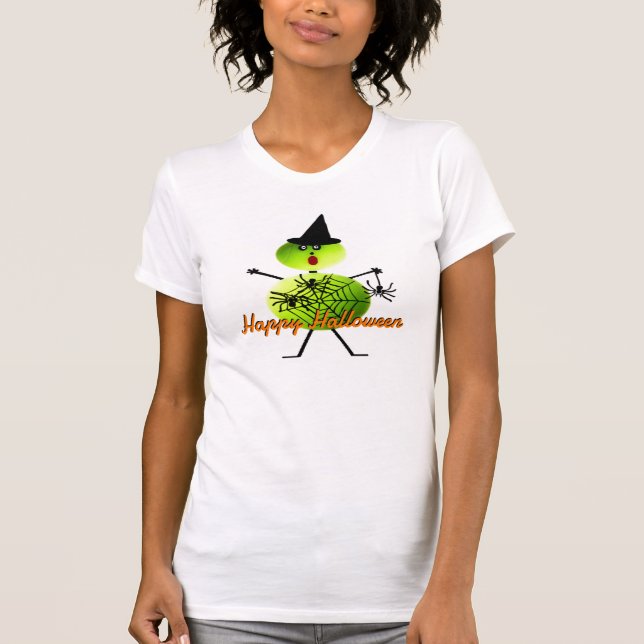 Camiseta Jugador de tenis de Halloween (Anverso)