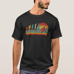 Camiseta Jugador de tenis de la Vieja Evolución Retro