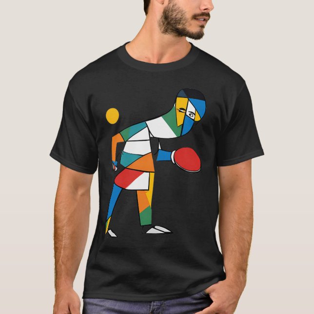 Camiseta Jugador de Tenis de Mesa (Anverso)