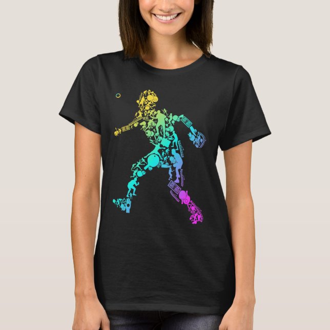 Camiseta Jugador de tenis de mesa (Anverso)