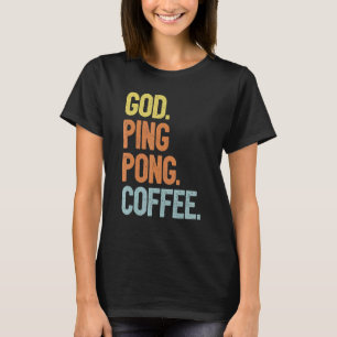 Camiseta Jugador de tenis de mesa - Café de Dios Ping-Pong