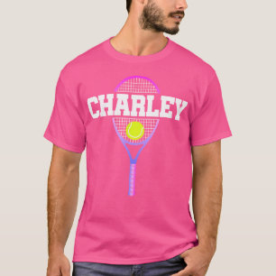 Camiseta Jugador De Tenis De Nombre Charley Chicas Bolas Y 