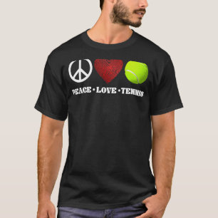 Camiseta Jugador de Tenis de Peace Love Play