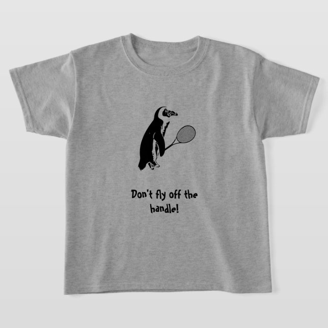 Camiseta Jugador de tenis de Pingüino (Distribución)