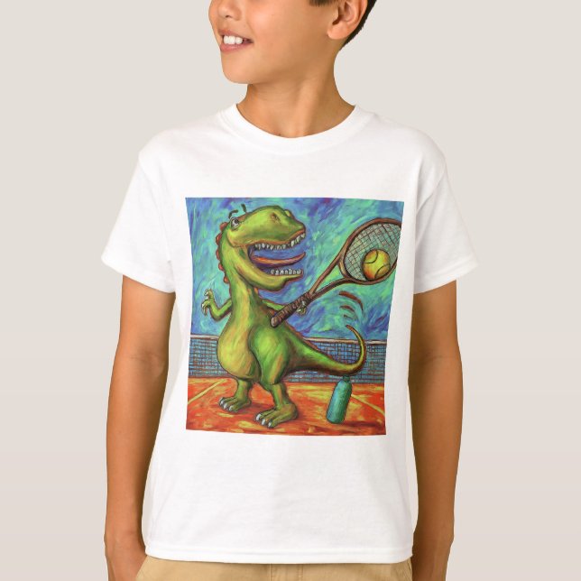 Camiseta Jugador de tenis Dino (Anverso)