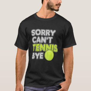 Camiseta Jugador de tenis entrenador de equipo deportivo de