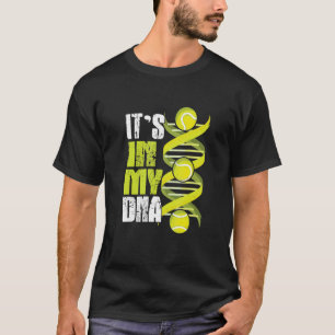 Camiseta Jugador de tenis está en mi baile hecho de bolas d