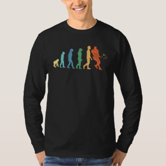 Camiseta Jugador de Tenis Evolución Retro Tenis