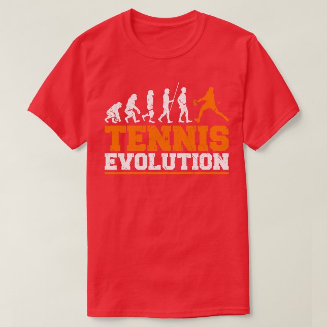Camiseta Jugador de Tenis Evolution (Diseño del anverso)
