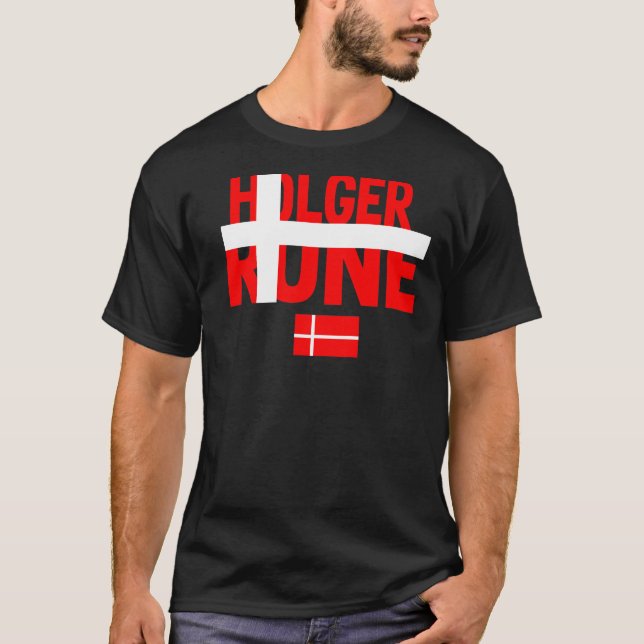 Camiseta Jugador de tenis - Holger Rune (Anverso)