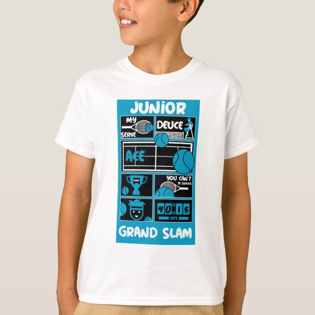 Camiseta Jugador de tenis infantil (Anverso)