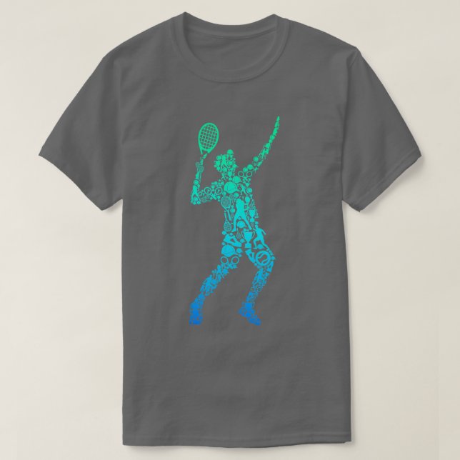 Camiseta Jugador de tenis Jóvenes chicos (Diseño del anverso)