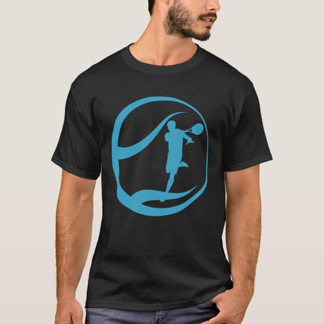 Camiseta Jugador de tenis masculino (Anverso)