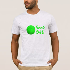 Camiseta Jugador de tenis padre - Mejor papá de tenis