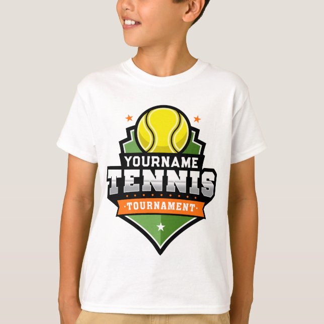 Camiseta Jugador de tenis personalizado NOMBRE Torneo Varsi (Anverso)