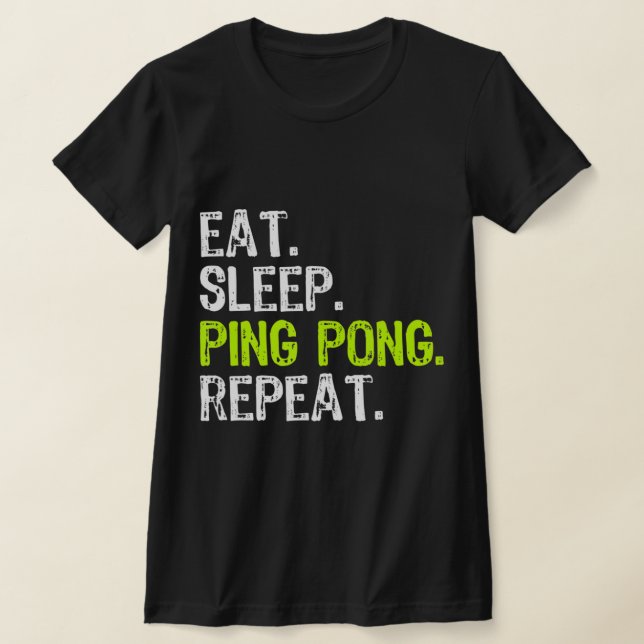 Camiseta Jugador de tenis PingPong F, jugador de ping pong (Distribución)