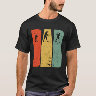Camiseta Jugador De Tenis Retro Dad Tennis Men