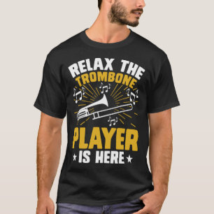 Camiseta Jugador de Trombone Aquí Obra Musical Experta