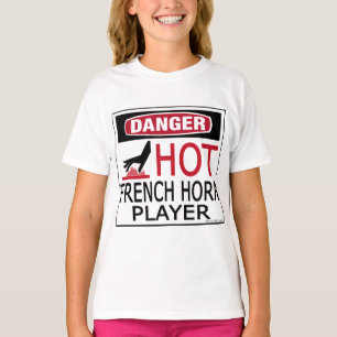 Camiseta Jugador de trompa caliente