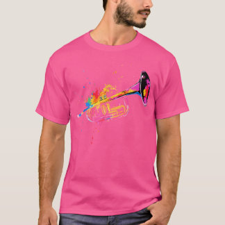 Camiseta Jugador de Trump colorido Jazz Lover