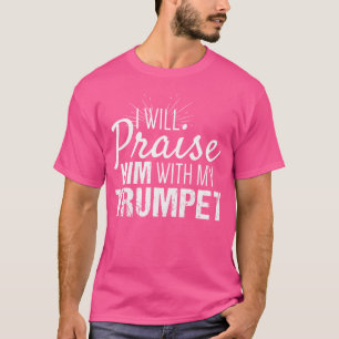 Camiseta Jugador de Trump cristiano lo alaba con mi Trump