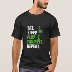 Camiseta Jugador de Trump de repetición de juego de sueño d