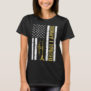 Camiseta Jugador de Trumpet Bandera estadounidense de Estad