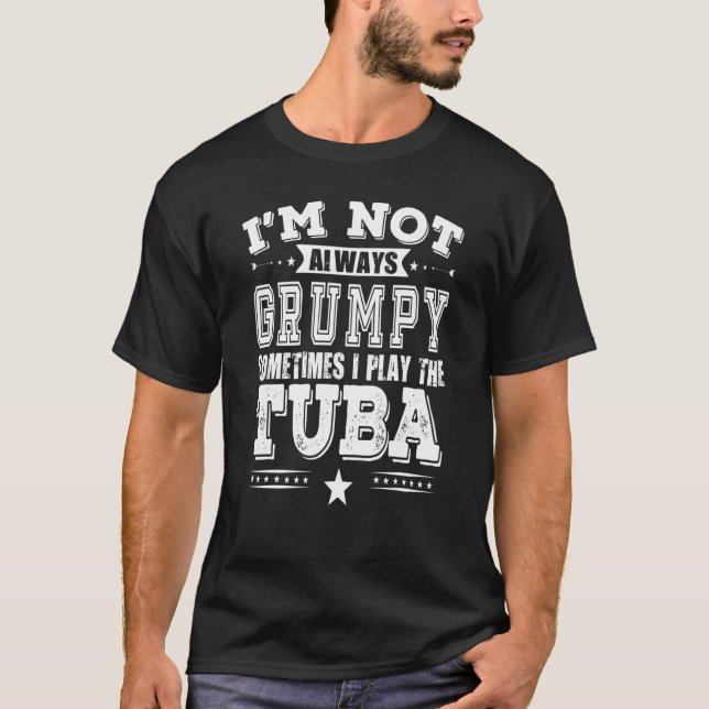 Camiseta Jugador de Tuba Grumpy (Anverso)