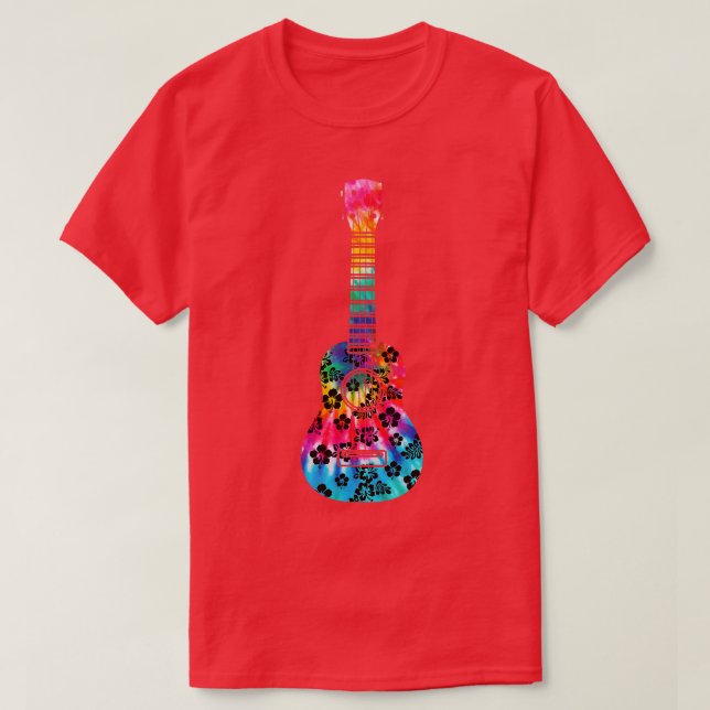 Camiseta Jugador de Ucrania de Tie Dye Hawaii 1 (Diseño del anverso)