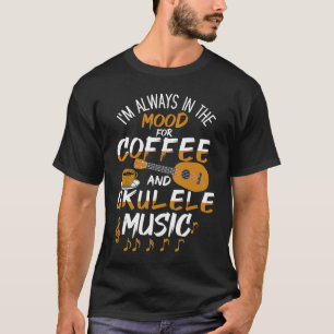 Camiseta Jugador de Ukulele Guitar Hawái Music Pla