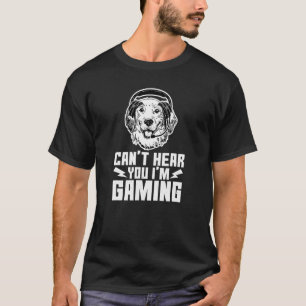 Camiseta Jugador de video de Guay de Gaming Golden Retrieve