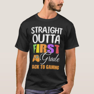 Camiseta Jugador de video de primer grado de directo el últ