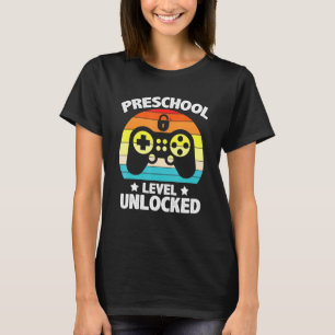 Camiseta Jugador de video sin bloqueo de nivel preescolar d