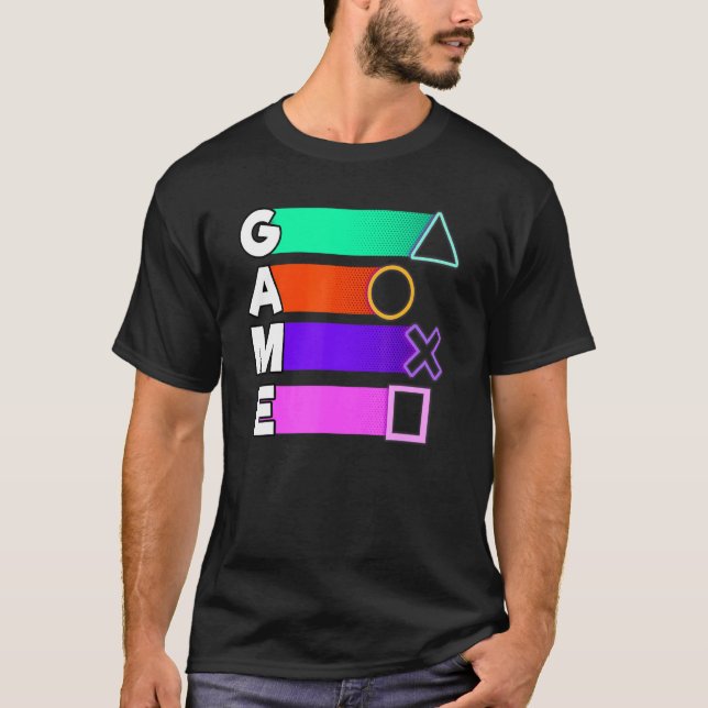 Camiseta Jugador de videojuegos (Anverso)