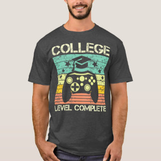 Camiseta Jugador de Videojuegos Completo a Nivel Universita