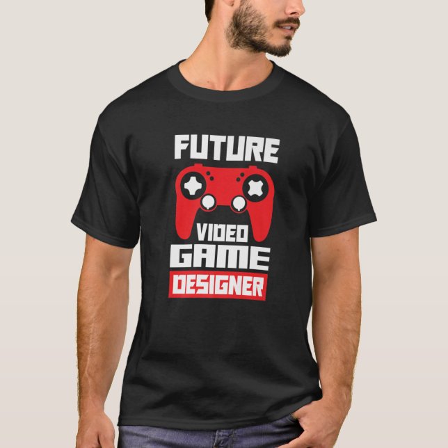 Camiseta Jugador de videojuegos del diseñador de videojuego (Anverso)