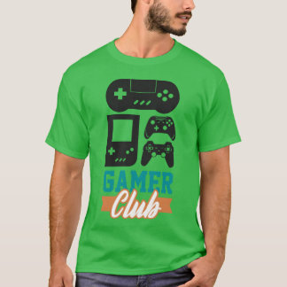 Camiseta Jugador de videojuegos Gamer Club Gaming Gifts r