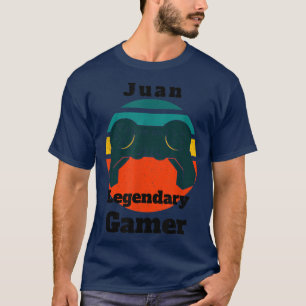 Camiseta Jugador de videojuegos Juan Legendary