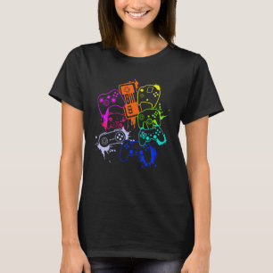 Camiseta Jugador de videojuegos Retro Gamer