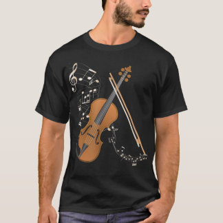 Camiseta Jugador de violín de la orquesta regalo Instrument