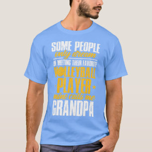 Camiseta Jugador de voleibol abuelo Equipo deportivo Spidf 