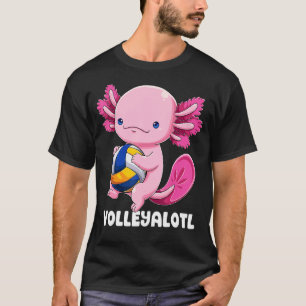 Camiseta Jugador de Voleibol Ajolote Anfibio Mexicano
