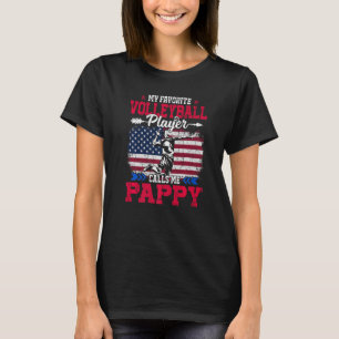 Camiseta Jugador De Voleibol De Bandera De Estados Unidos R